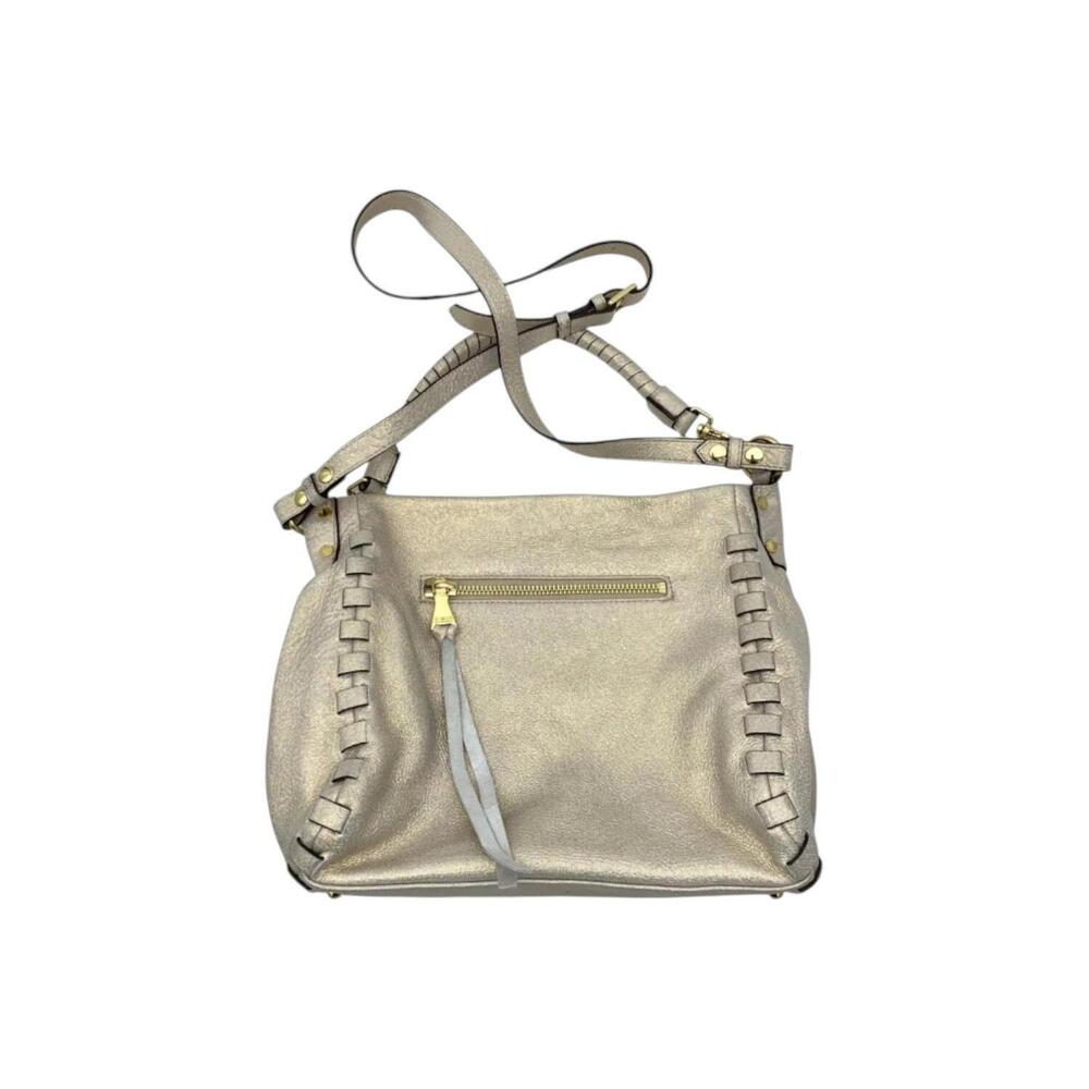 Aimee Kestenberg Zen Leather Hobo Bag Hobo Champagne Shimm - Picture 2 of 2